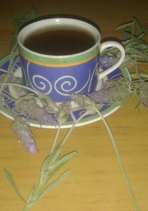 Una foto de Té de lavanda