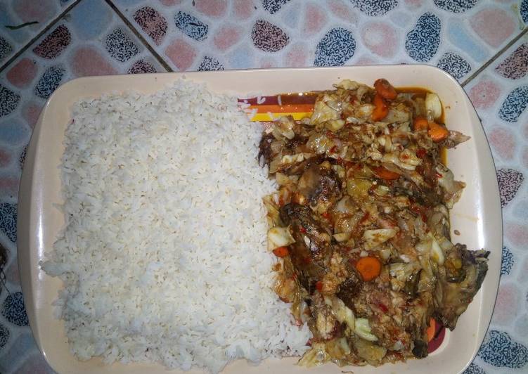 Recipe of Ultimate Rice with cat fish source