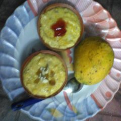 A picture of Mango phirni.