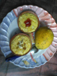 A picture of Mango phirni.