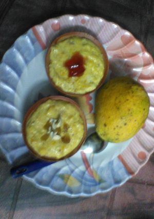 A picture of Mango phirni.