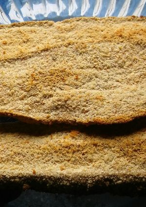 Una foto de Milanesa de berenjena al horno