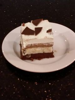 A picture of Mint Chocolate Chip Brownie Ice Cream Bars.