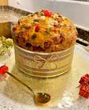 Pastel de zanahoria “ especial Navidad” (Carrot cake “special Christmas”)