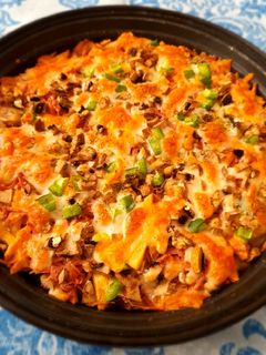 عکسی از دستور سیب زمینی پنیری