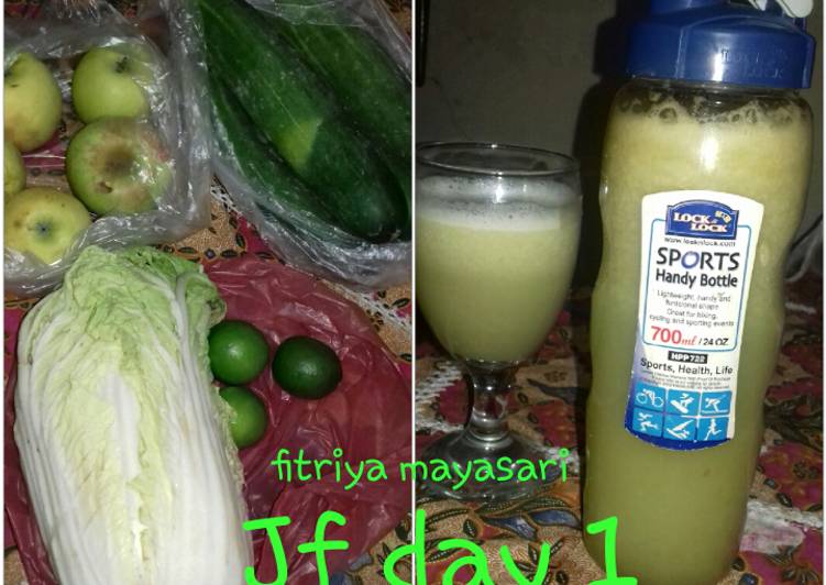 Bagaimana Membuat Puasa+juice fasting day 1 Anti Gagal