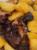 Stew pork leg