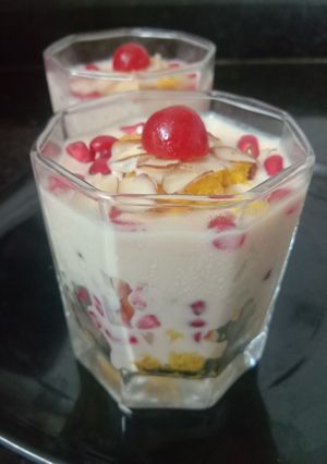 A picture of Rabari -Ghewar Delight.
