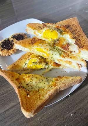 Foto resep Toasted Egg Cheese