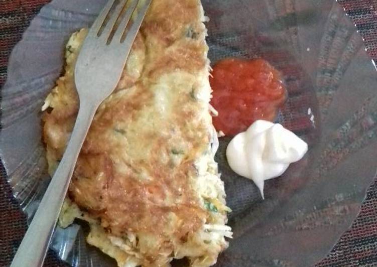 Omlet ala kadarnya 😁😁