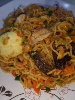 A picture of Vegetables noodles.
