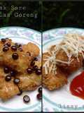 Snak Sore Talas Goreng (versi manis vs asin)