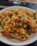 Paneer and vegetable Upma