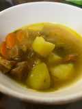 Sayur Kuning Daging Bumbu Iris