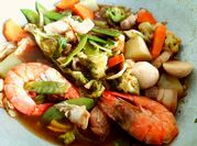 A picture of chayote fish