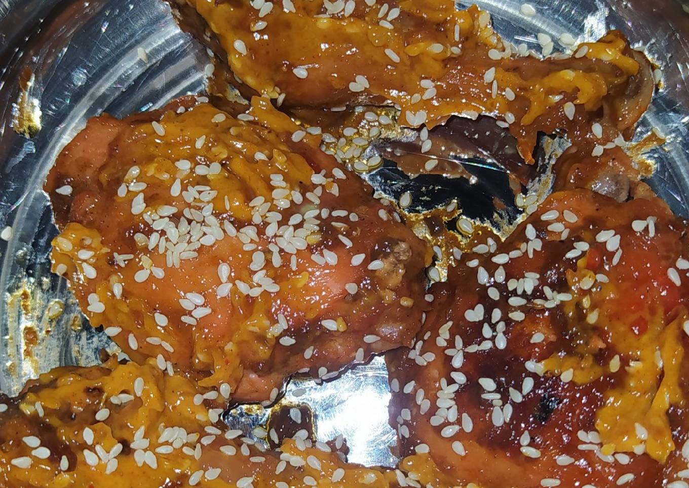 Creamy grilled chicken