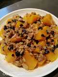Pumpkin in Black Bean