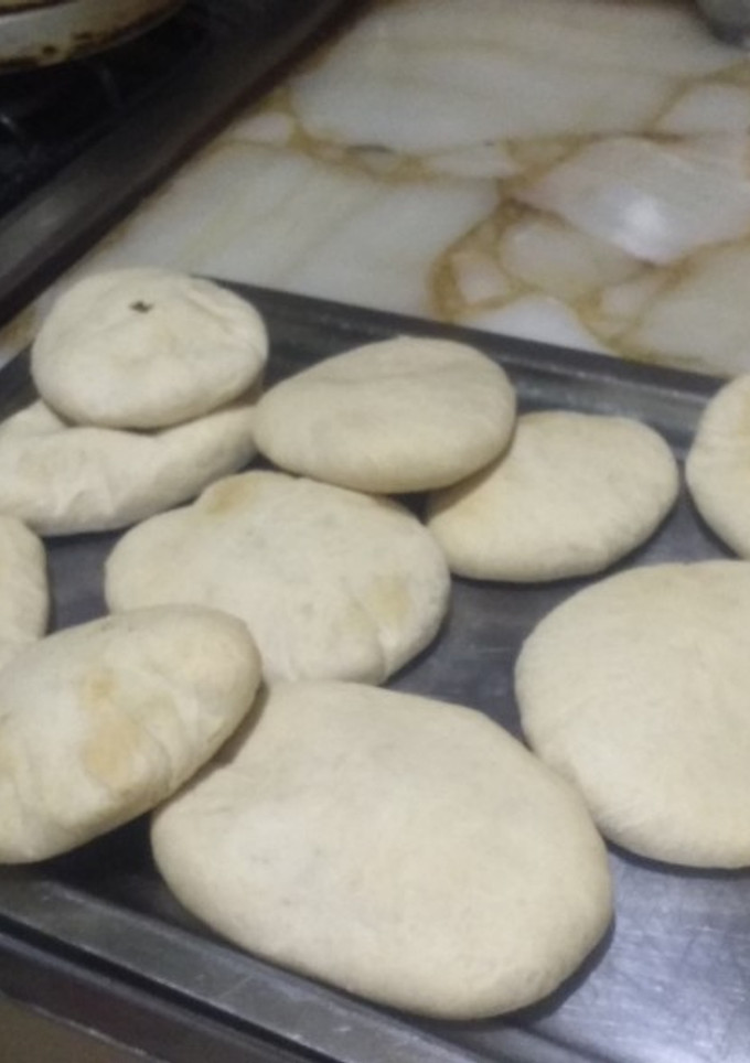 Una foto de Pan árabe
