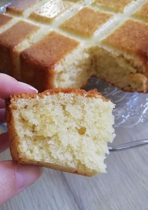 Une photo de Gâteau à la vanille