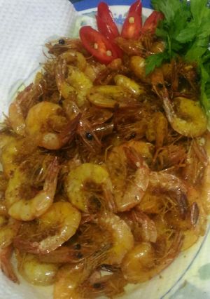 Foto resep Udang bumbu lajakutu(laos, jahe, kunyit, ketumbar)
