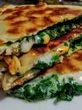 MASA para PAN ÁRABE, Repleta de Semillas de Sésamo y Linaza.!😋