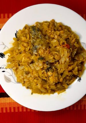 শোল মাছের মাথা দিয়ে লাউ রেসিপির প্রধান ছবি