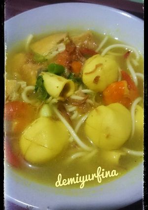 Foto resep Soto Mi Seafood