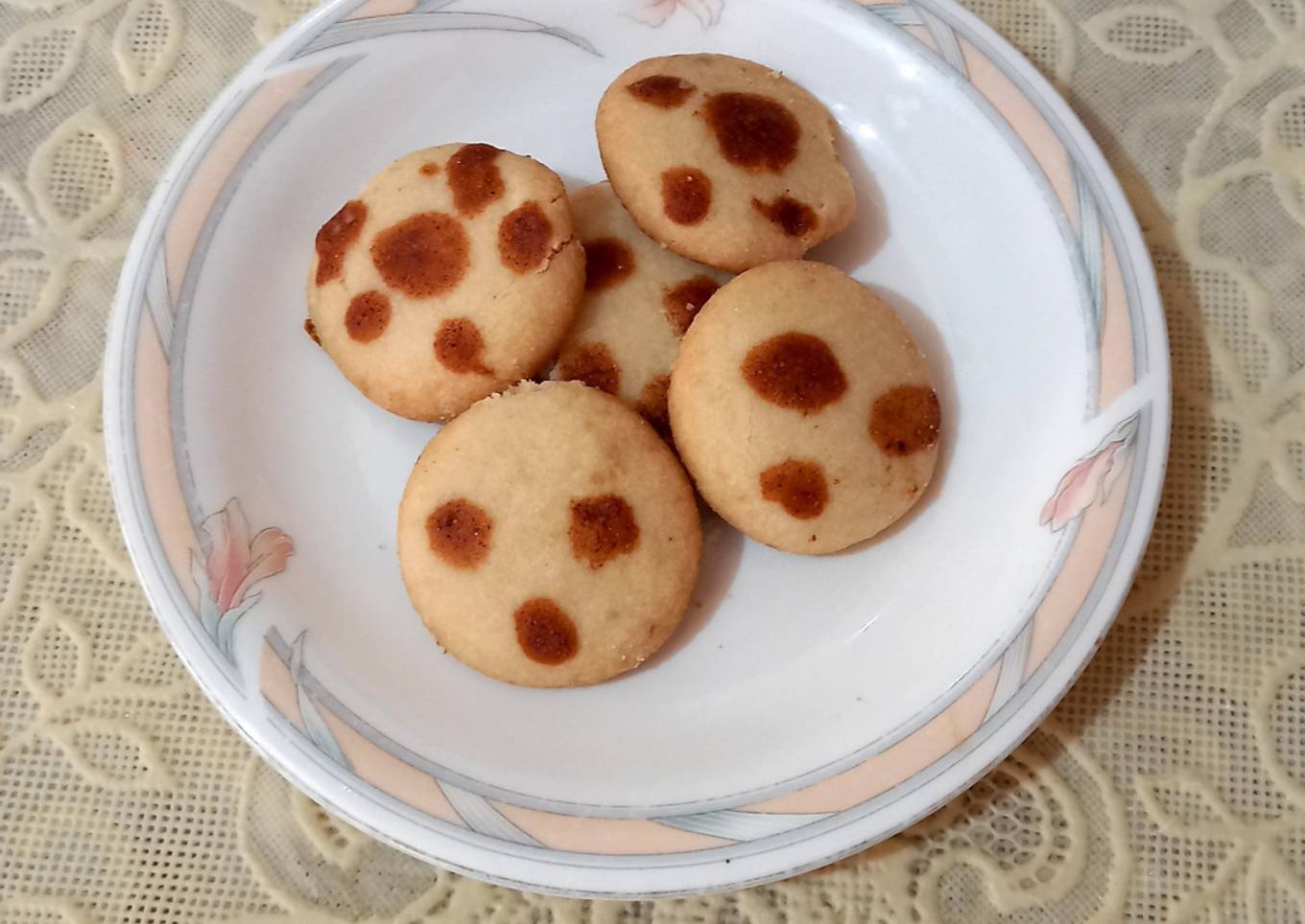 Cookie with brown sugar