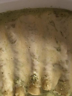 Una foto de Enchiladas con queso Philadelphia