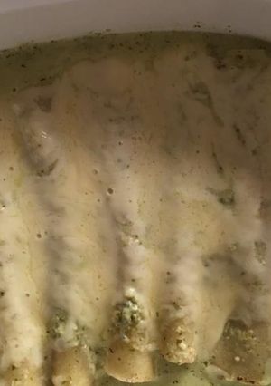 Una foto de Enchiladas con queso Philadelphia