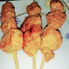 Chicken Tikka Sticks A picture of Chicken Tikka Sticks.