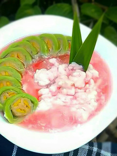 Foto resep Es Pisang Ijo