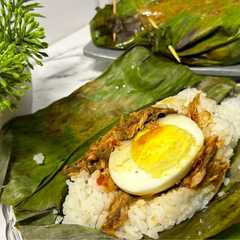 Nasi Bakar Tongkol Suwir Kemangi Pedas-レシピのメイン写真