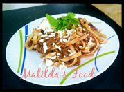 Una foto de fetuccini a la mantequilla