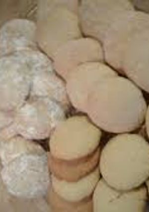 Una foto de Polvorones de naranja