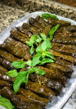 صورة لوصفة محشي ورق العنب الاسطوري بخلطتي 😋❤
