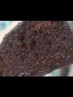 عکسی از دستور کیک خیس شکلاتی