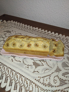 Una foto de Torta de banana vegana -nueva versión- 🍌 :)