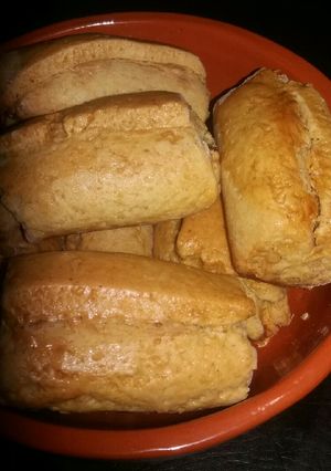 Una foto de Rollos de mantequilla de maní y cranberries