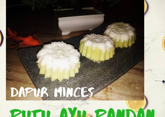 Kue putu ayu pandan