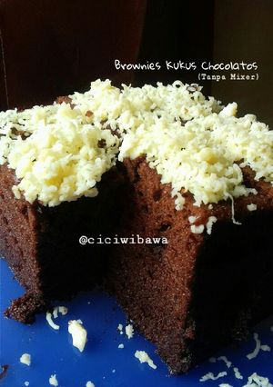 Foto resep Brownies Chocolatos Kukus Simpel Tanpa Mixer