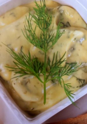 Zdjęcie przepisu Sos koperkowy (Książka Thermomix).