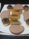 Entrantes de salmón y paté