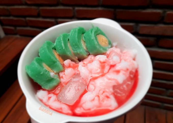 Es Pisang ijo🍌🍧