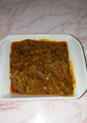 A picture of Banga Stew(ofe akwu).