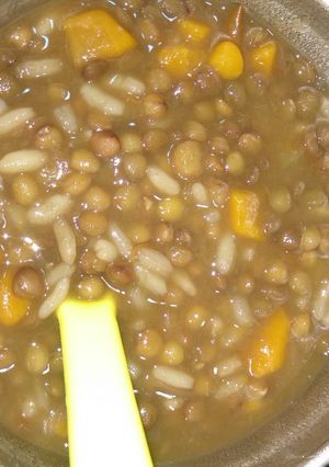 Una foto de Lentejas vegetales