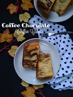 Foto resep Coffee Chocolate chiffon cake