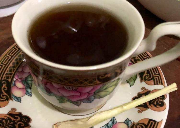 Cara Gampang Membuat 18.Ginger honey tea Anti Gagal