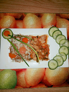 A picture of Chicken Stew with Vegetables.