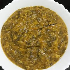 A picture of Sai Bhaji / Dal Palak /Spinach.